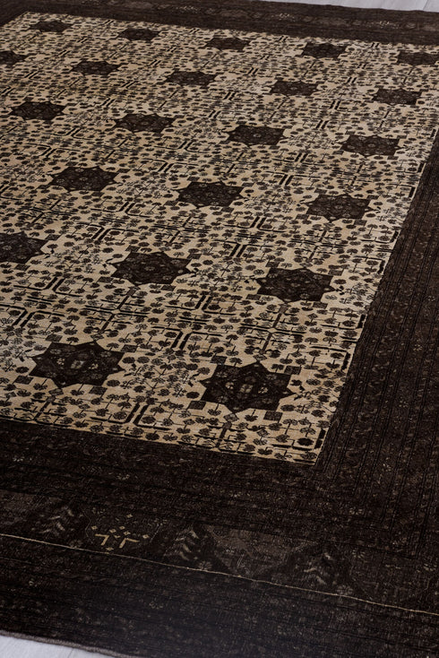 Vintage Afghan Area Rug (10' x 12')